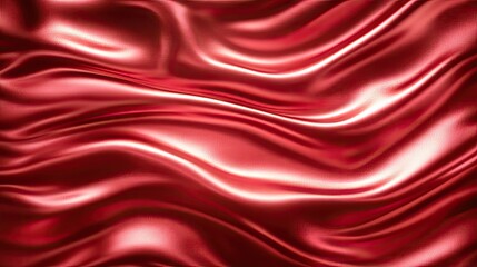 Obraz premium A textured red shiny background with a subtle gradient transitioning from dark to bright tones