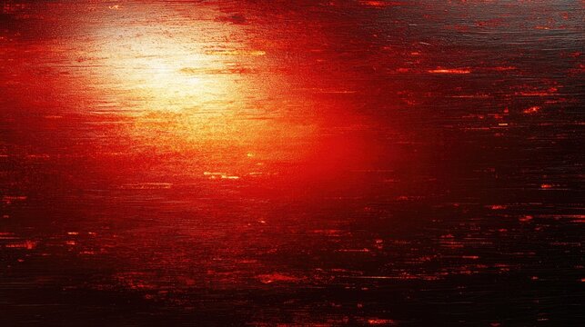 A vibrant red shiny texture background with reflective metallic effects and subtle light gradients