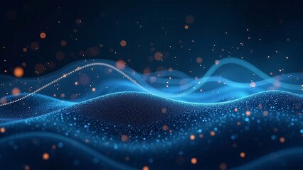 Futuristic Digital Waves