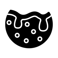 Chocolate Solid Icon