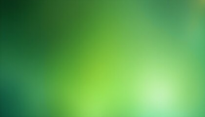 Obraz premium Soft Green Gradient Background - Blurred Abstract Green Glow Texture for Design