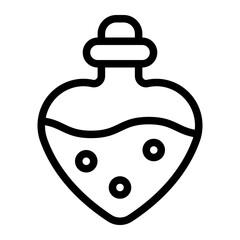 Potion Love Line Icon