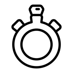 Rings Line Icon