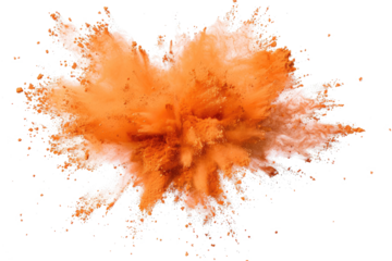 Charming Orange Powder Dance