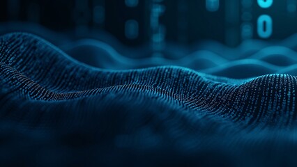 Digital Data Waves in Cyber Space