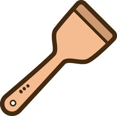 Asian turner vector doodle illustration and graphic