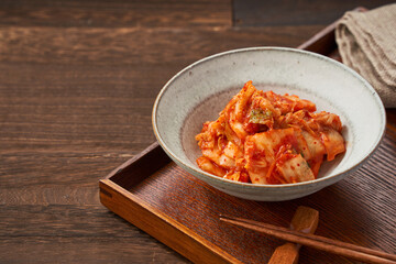 健康的な発酵食品、白菜のキムチ