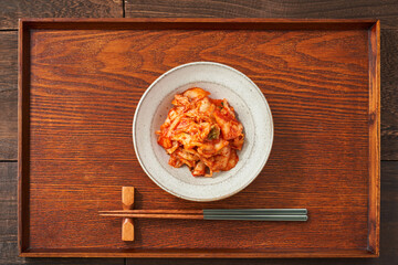 健康的な発酵食品、白菜のキムチ