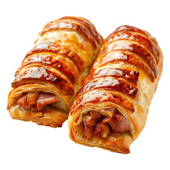 flaky and savory sausage rolls fresh from the oven perfect for a hearty snack or appetizer gathering