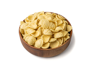 Raw Orecchiette Pasta, Homemade Dry Macaroni, Italian Recchietedde