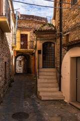 views of the village of Tursi, Matera Basilicata