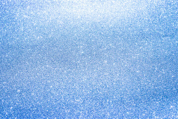 Abstract blank blue glitter texture background, blank blue glitter pattern background
