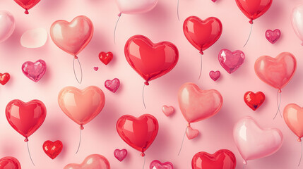 ハート, 愛, 膨らんだ, バレンタイン, 形, お祝い, ベクター, ハート, 休日, 日, 恋愛, 赤, デコレーション, 誕生日, イラスト, ピンク, 幸せな, 旋律の美しい, パーティー, シンボル, 贈り物, 色, 2 月 14 日, デザイン, 結婚式