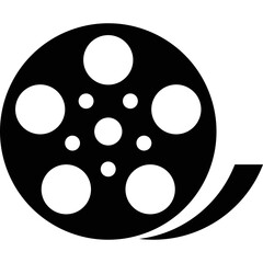 Simple vector icon film
