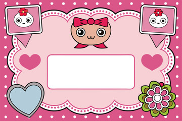 Elegant Wedding Invitation Card Template Vector Illustration Design