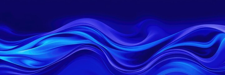 Fototapeta premium Blue purple abstract wave with swirling shapes, colorful textures, artistic backgrounds