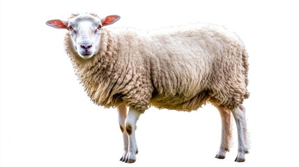 Fototapeta premium Close-up Portrait of a Sheep
