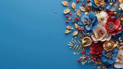 Festive Floral Arrangement for Celebration of the Year of the Snake in Vibrant Colors