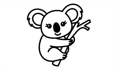 A cute vector art illustration