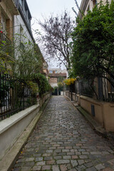 Obraz premium le quartier des peupliers dans le treizième arrondissement de nParis en France