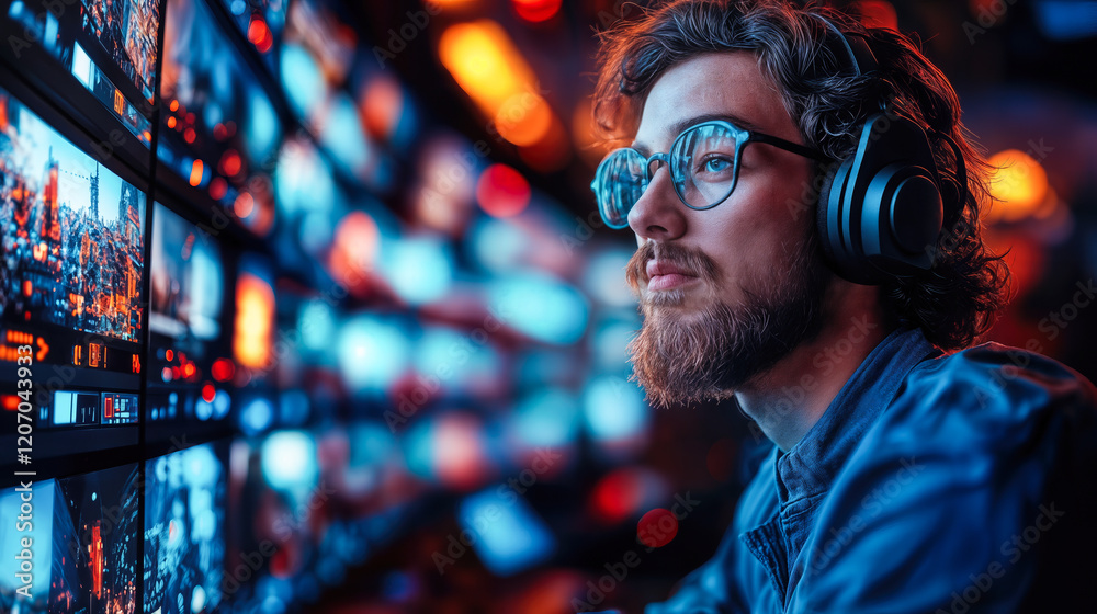 Poster ai-driven video production enhancing multimedia content with efficient automation solutions