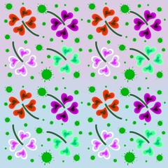 seamless floral background