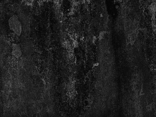 Old and cracked dark cement texture with black mold