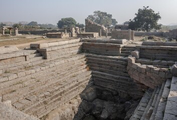Fototapeta premium Hampi - the ruins of a great empire in the heart of India