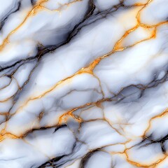 Elegant Marble Background with Golden Veins