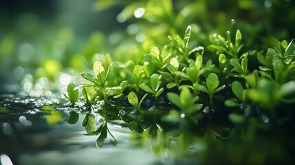 Obraz premium A plant close up leaf