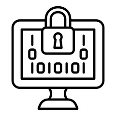 Data encryption Icon