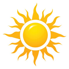 Naklejka premium PNG Sun outdoors logo sky.