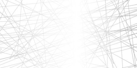 Abstract beautiful perfect random Diagonal lines background.  Creative and geometric shape with luxury Black and white abstract random chaotic liens with business banner design template, vector.