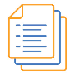 Fototapeta premium Documents Icon