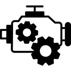 Engine Gear mixed icon