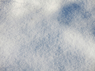 texture of blue smooth snow