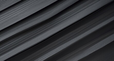 Obraz premium Black Corrugated Paper Texture for Craft Projects Elegant Background for Design and Branding with Empty Space for Custom Text.