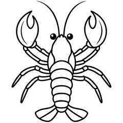 Lobster Sketch Artwork