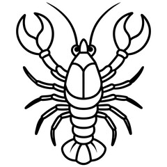 Lobster Sketch Artwork