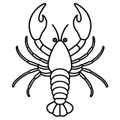 Lobster Sketch Artwork