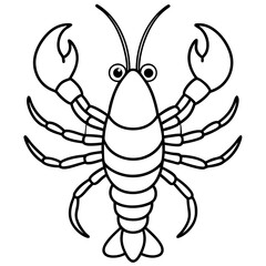Lobster Sketch Artwork