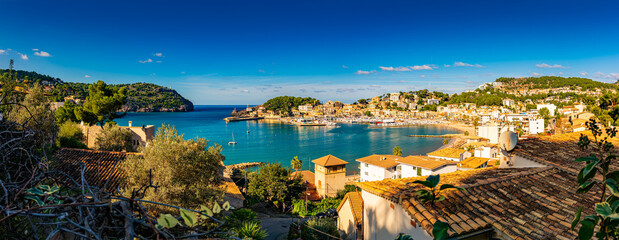 Naklejka premium Port de Sóller, Majorca