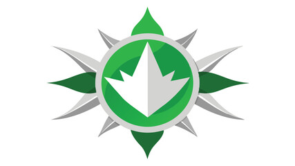 Obraz premium abstract green leaf