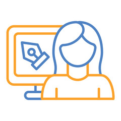 Graphic designer Icon