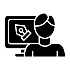 Graphic designer Icon