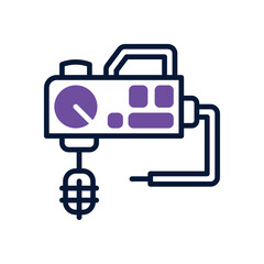 mixer icon. vector dual tone icon for your website, mobile, presentation, and logo design.