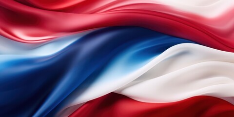 Fototapeta premium abstract white red blue motion flowing background