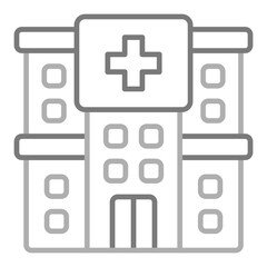 Fototapeta premium Hospital Icon