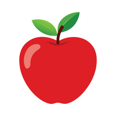 apple vector, vector and illustration, vector style