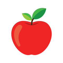 apple vector, vector and illustration, vector style
